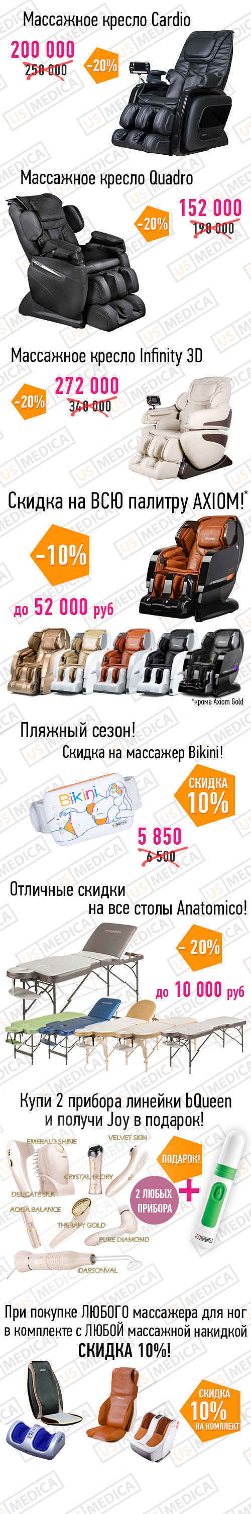 Новые акции US MEDICA! Август 2016